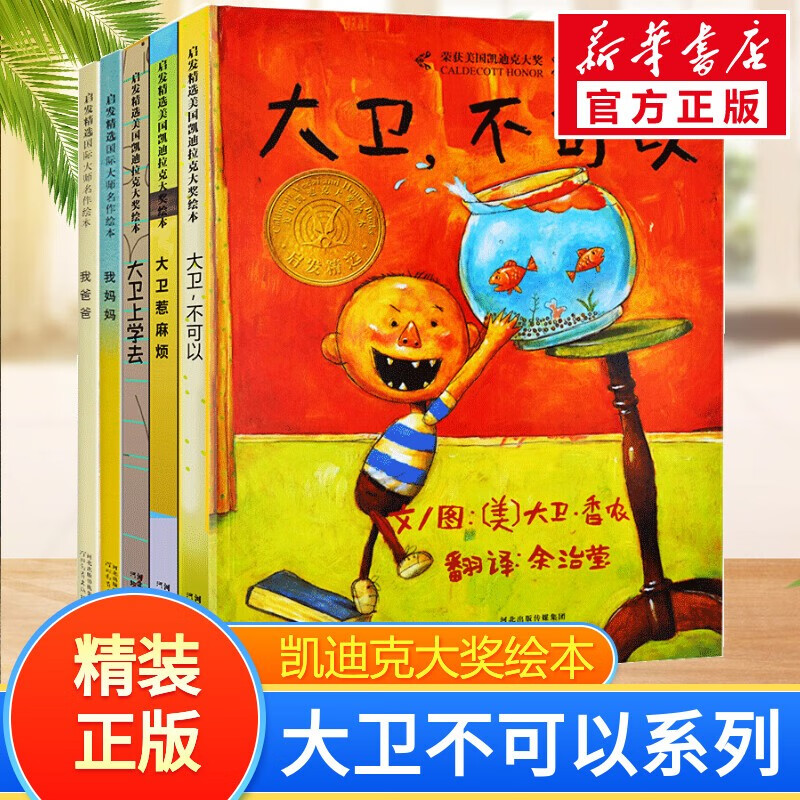 大卫不可以系列绘本大卫去上学大卫惹麻烦凯