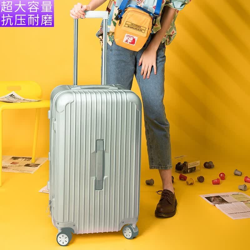 雪卡思行李箱男大容量80寸超大号拉杆箱拉链密码箱女60寸特大号皮箱