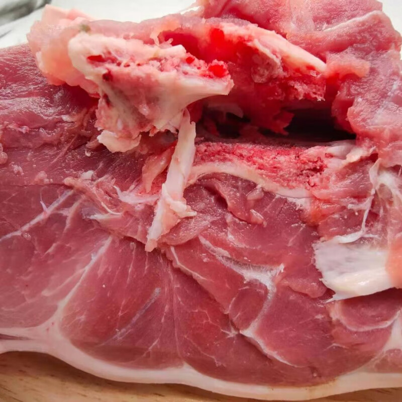利妙财风新鲜猪前腿肉农家散养黑猪肉土猪肉后腿肉排骨猪肚五花 4斤腿