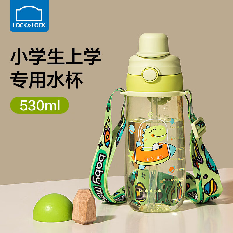 乐扣乐扣（LOCK&LOCK）儿童水杯小学生运动水壶幼儿园吸管杯上学专用喝水杯子直饮杯怎么看?
