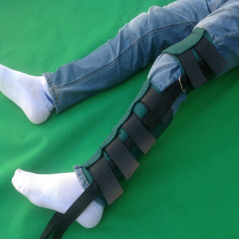 下肢皮肤牵引带 绑带护理下肢牵引带家用腿骨折辅助站立扭伤大腿韧带