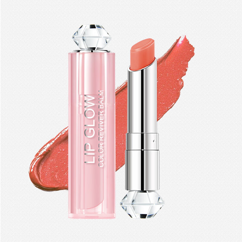 十月天使孕产妇光润淡彩唇膏 滋养修护天然孕期润唇膏变色口红护肤美