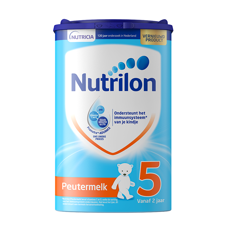 牛栏 (Nutrilon)  诺优能荷兰牛栏婴幼儿配方奶粉欧洲原装 800g 5段1罐（2岁以上） 保质期23年1月