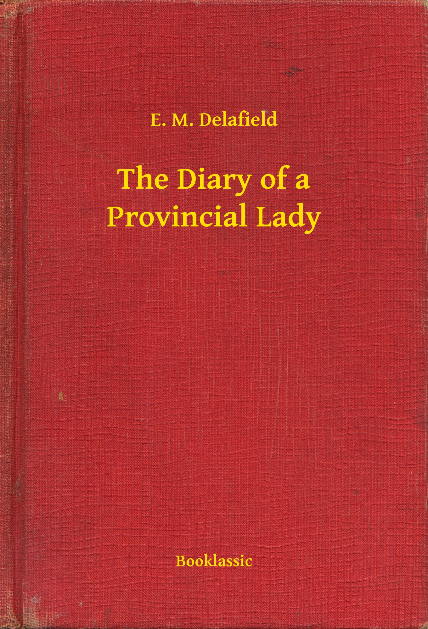 the diary of a provincial lady