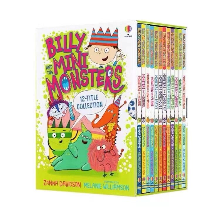 点读版盒装比利和小怪物12册 Billy and the mini monsters线