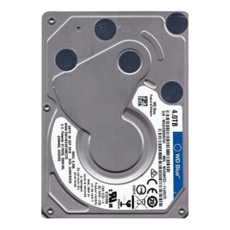 西部数据（WD） 蓝盘 4TB SATA6Gb/s 5400转128M 15mm 2.5英寸机械硬盘 WD40NPZZ
