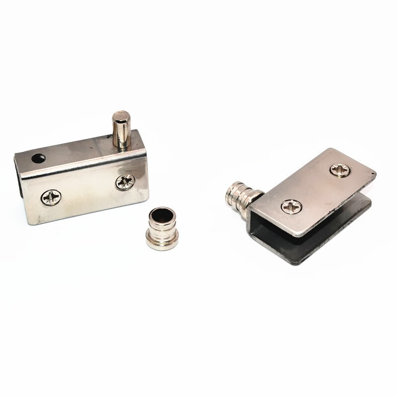 菲尔固(fei er gu)不锈钢推片 上下玻璃夹 玻璃磁吸配件 玻璃合页