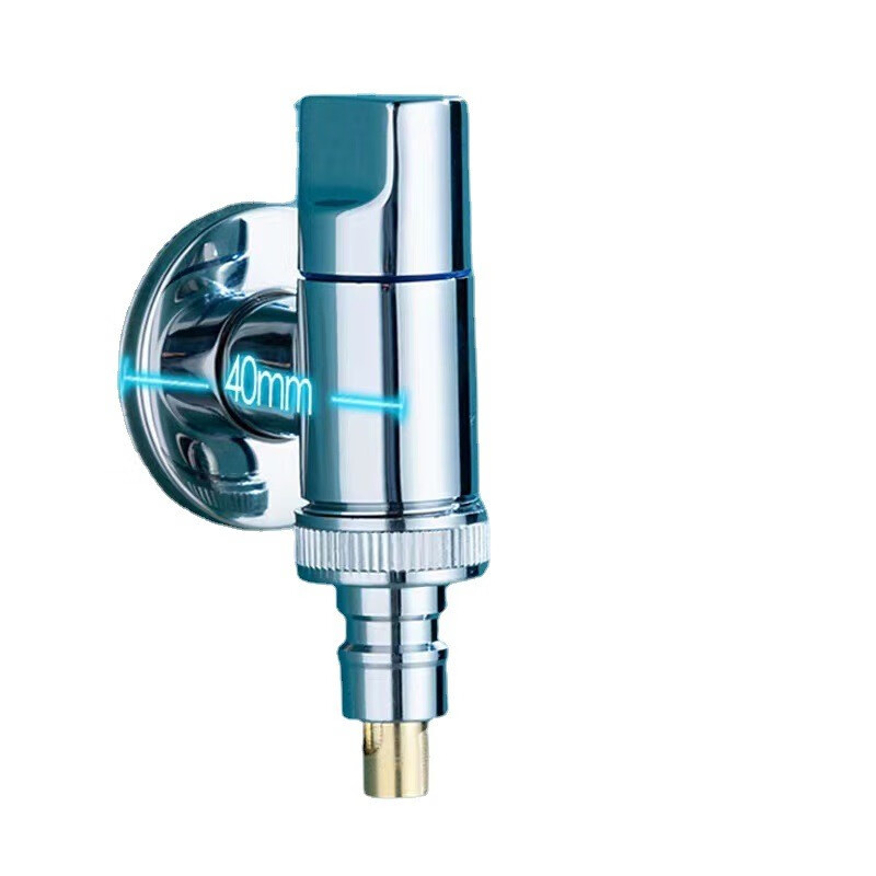 洗衣机水龙头大咀巴出水自动防脱落4分快开迷你型龙头t型洗衣机水龙头