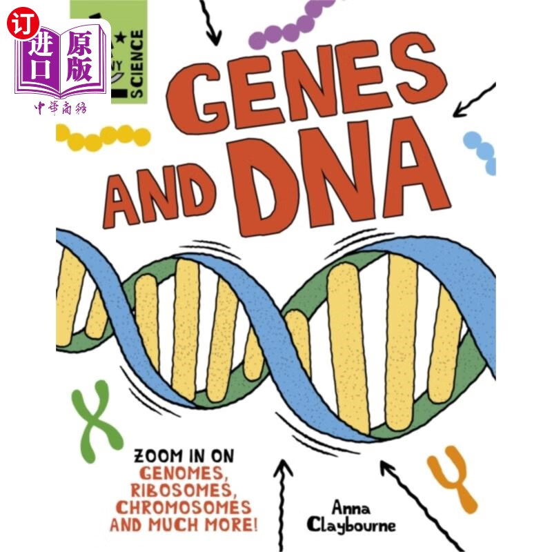 海外直订tiny science: genes and dna 微小科学:基因和dna