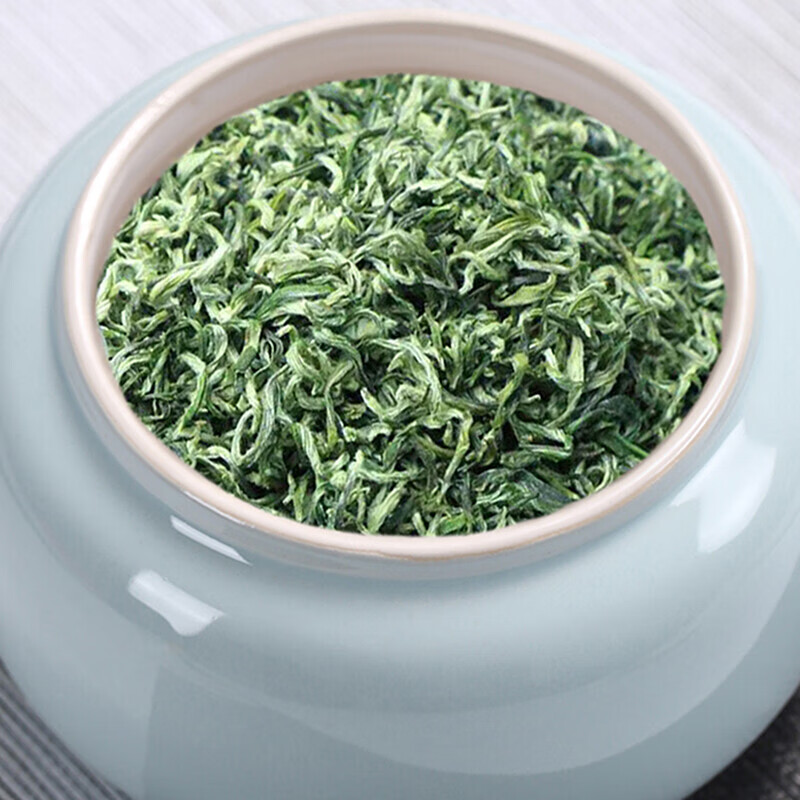 岚湖山碧螺春礼盒装2021新茶明前绿茶洞庭山特级茶叶浓香型正宗散装