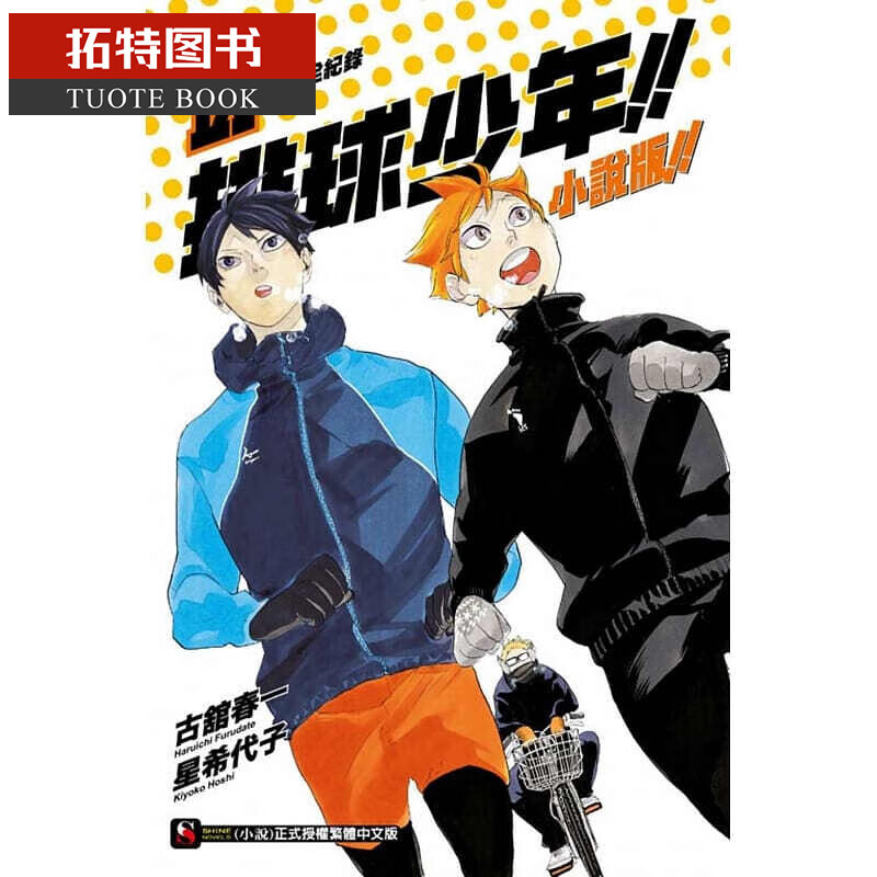 现货 台版轻小说 星希代子 排球少年！！ 小说版！！ 春高全纪录 东立