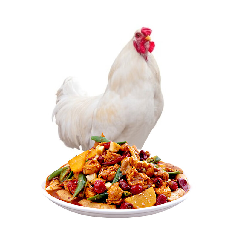 大用 中装鸡 白羽鸡整鸡 约730g/只生鲜鸡肉炖汤食材 生鲜走地鸡