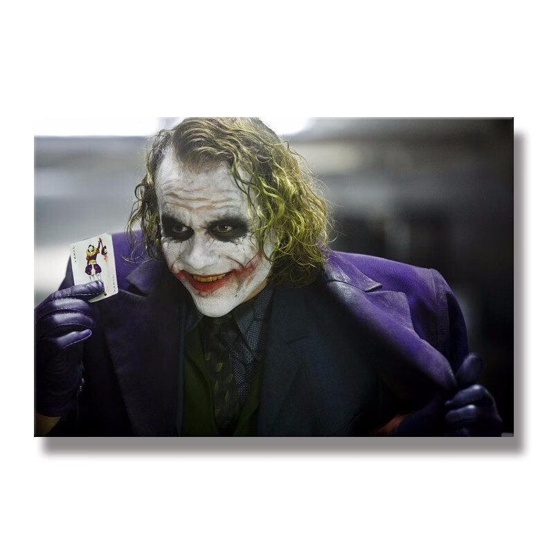 2019小丑海报装饰画joker dc杰昆菲尼克斯哥谭电影挂画装饰画壁画x 浅