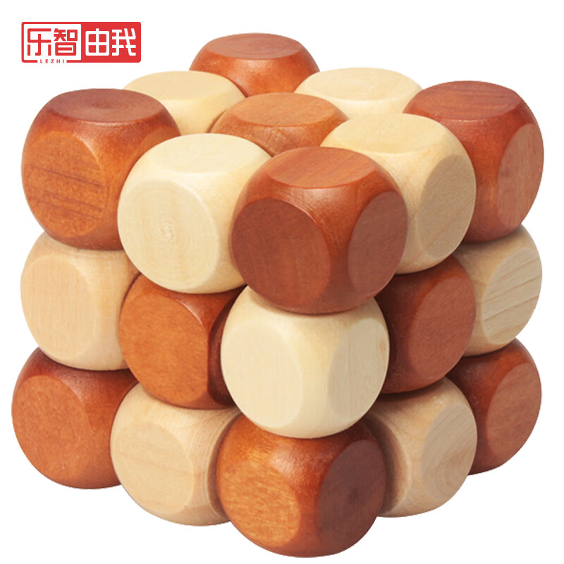 解锁玩具鲁班锁孔明锁单个盒装男女孩4-6-10岁以上 神龙摆尾【盒装】