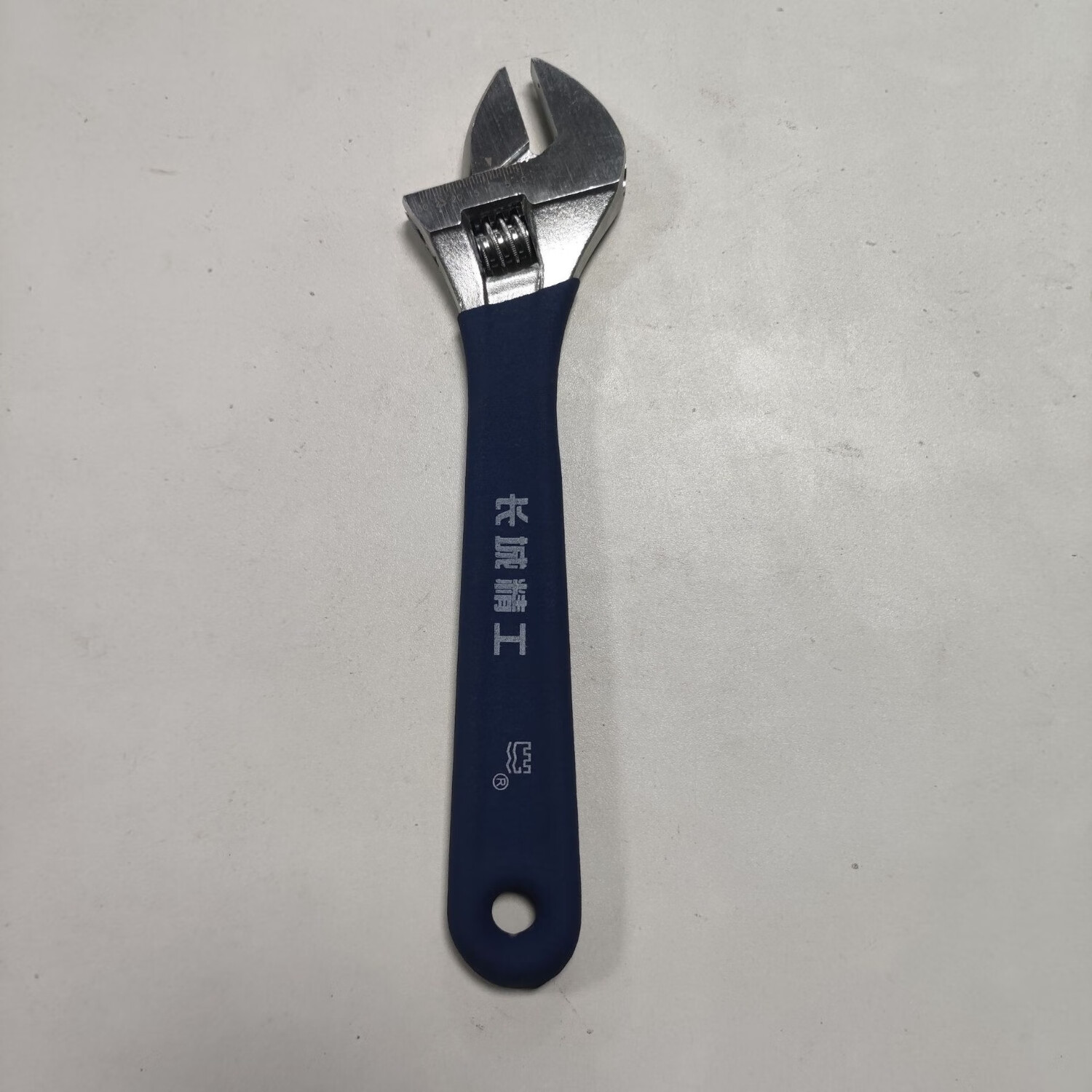 长城大开口重型活动扳手多功能铬钒钢活动扳手工业用扳手工具 304633   蓝麻柄高碳钢10寸250mm