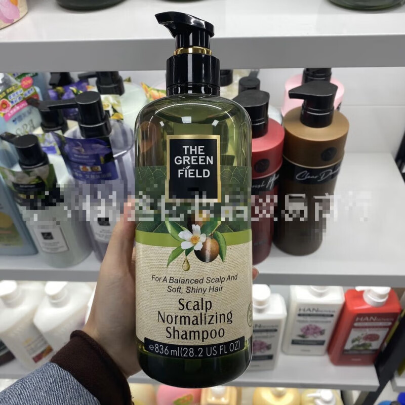 欧莉娅英国836ml绿野茶树洗护沐浴清爽去屑沐浴露洗沐套装 茶树控油有机洗发水836ml