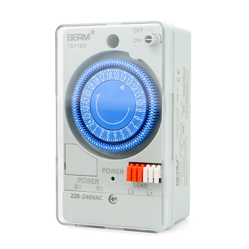tb118n定时器时控开关时间控制器广告牌路灯24小时 机械式