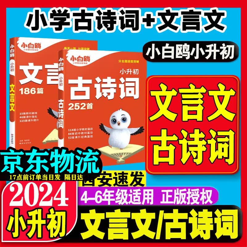2024版星空小升初语文数学英语真题分类卷 小升初文言文186篇古诗词252首国学考题与解析 英语阅读理解与完形填空 数学易错题 小学毕业总复习检测资料一本全小升初必刷题知识大集结【自选： 小升初文言