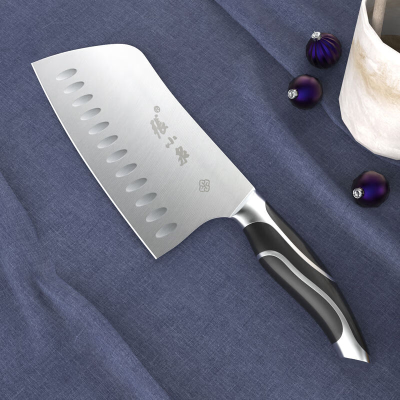 张小泉女士菜刀厨房家用中锋利切肉刀不锈钢切片刀正宗免磨厨师刀