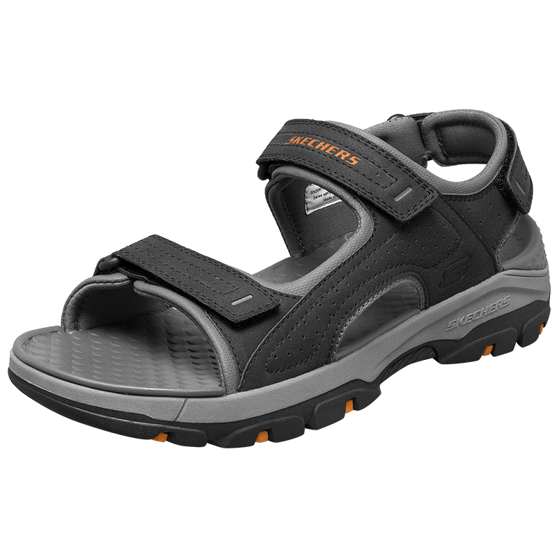 ���ڲ�����˹���棨Skechers����Ь���ļ�˾�������˶�����ħ����ɳ̲Ь�����Ь204105 ��ɫ/BLK 46