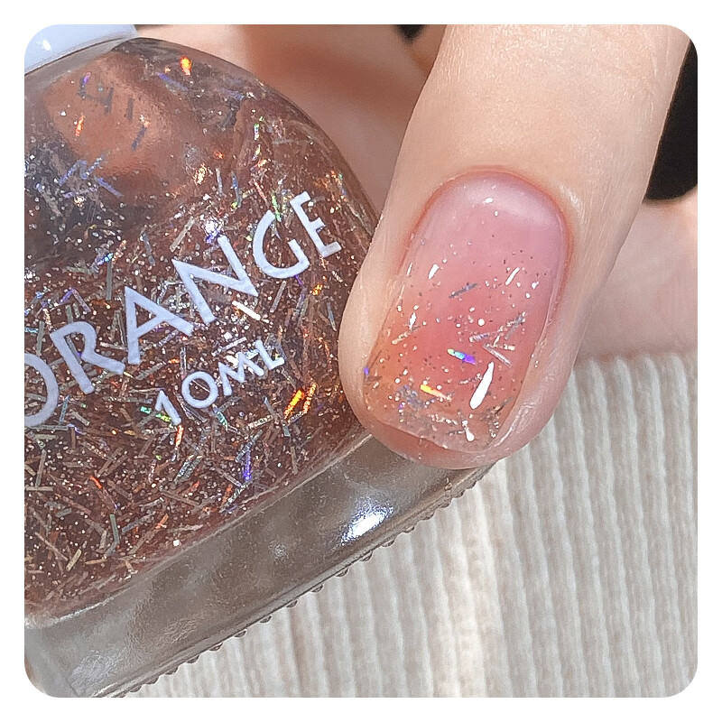 OrangeOrange指甲油女2023年新款孕婦可撕拉裸色免烤持久快干紅色顯白 c62 童話入夢(mèng)