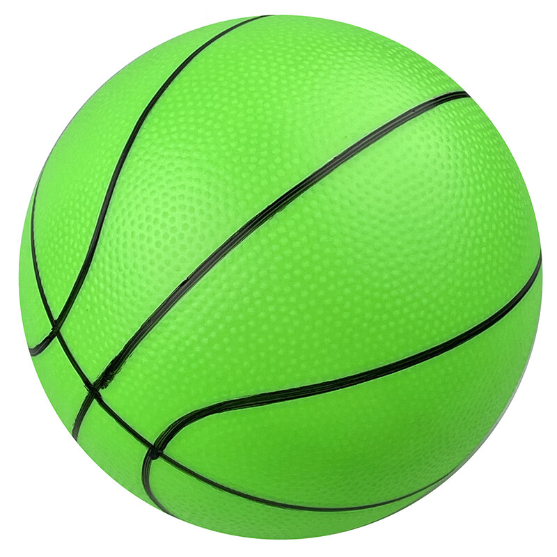5寸绿色皮球(无气筒) 直径21cm 其他