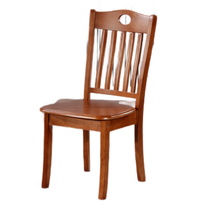 韵美舞灵 实木餐桌中小户型长方形简约现代椅组合家用吃饭桌子长方形西餐桌新中式 1.45一桌6椅【白色/地中海】