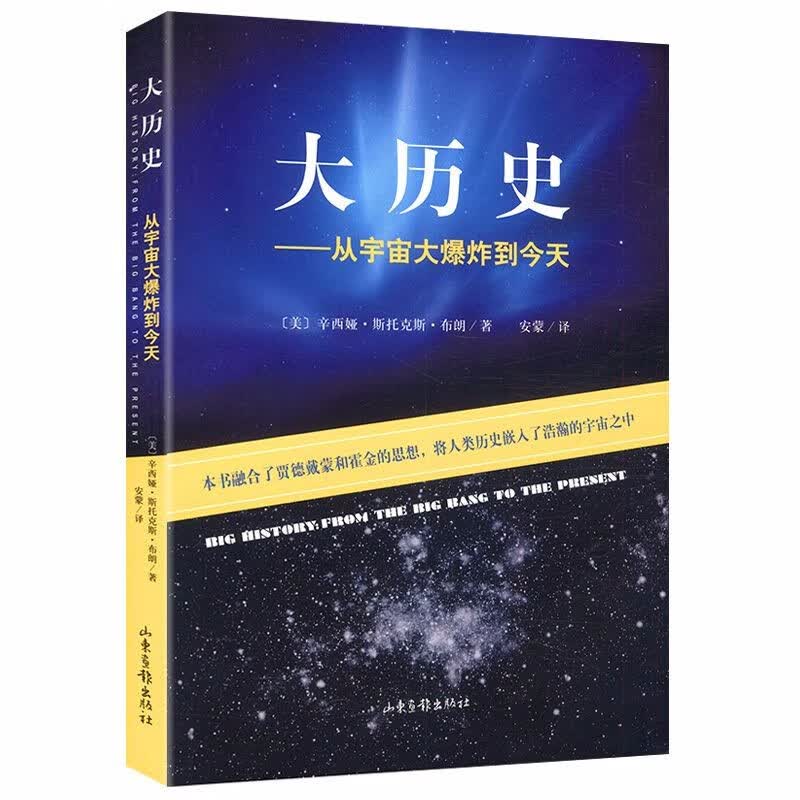 天文航天宇宙科普读物 大历史--从宇宙大爆炸到今天
