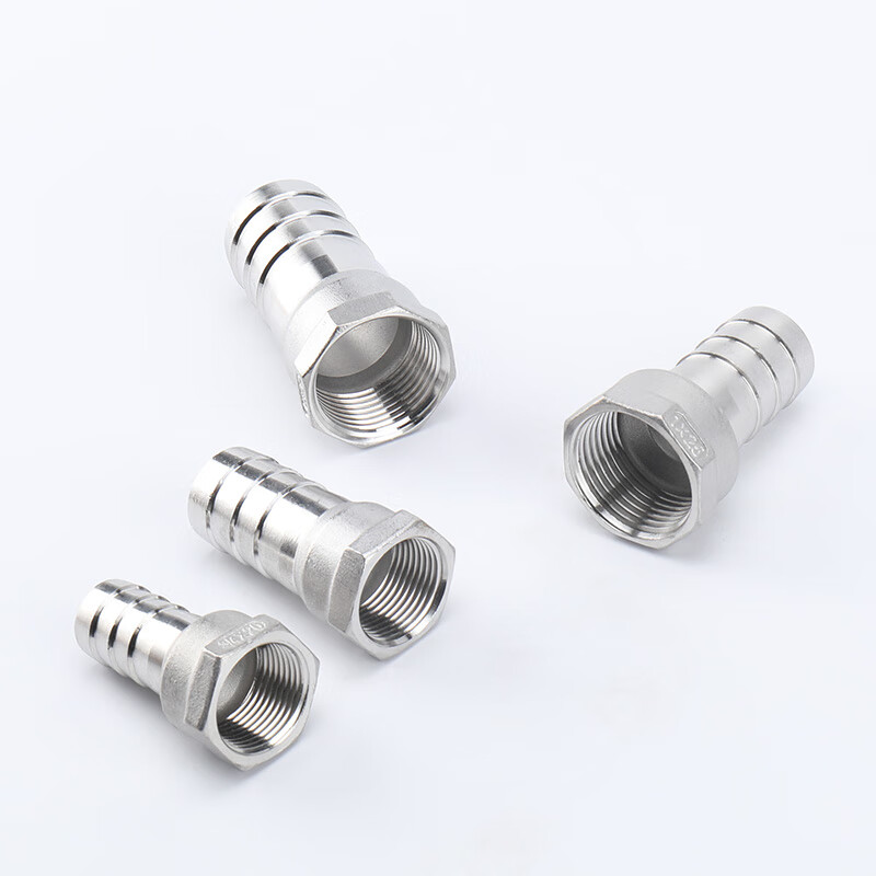 泽朗凡304不锈钢内丝六角4分6分1寸变径内螺纹软管水管水嘴接头配件 4