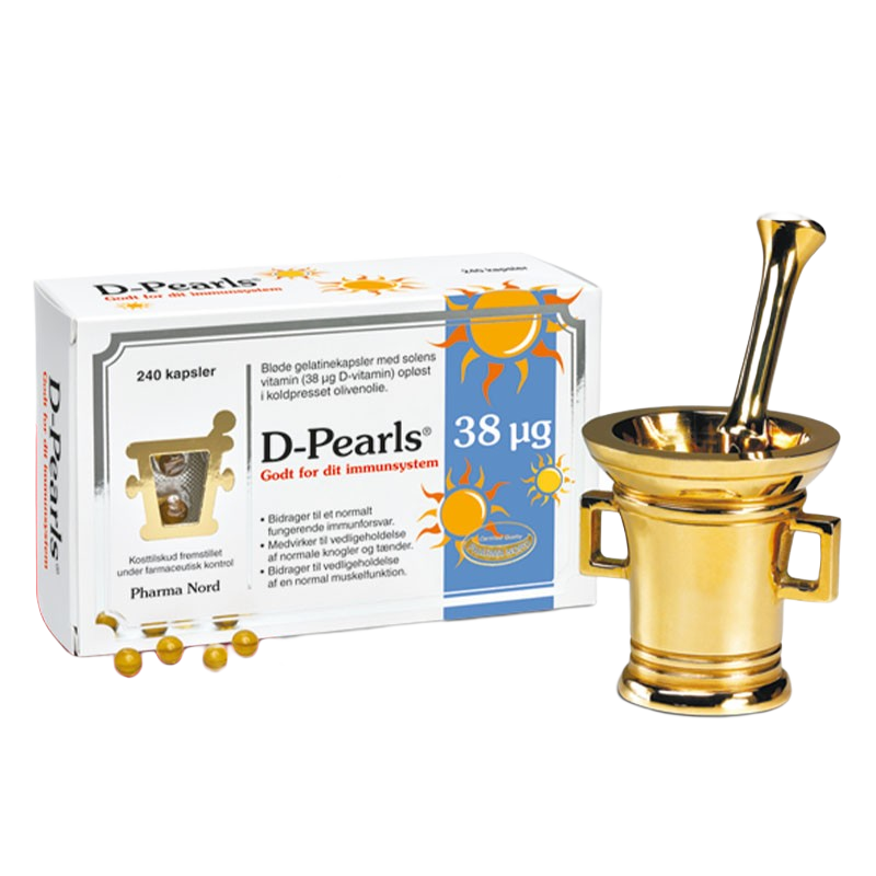 Pharma Nord ŵ άD3 D-Pearls 38mcg (1520IU) 40/78Ԫ
