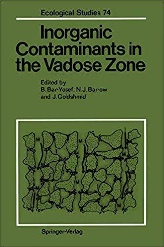 预订 inorganic contaminants in the vadose zone