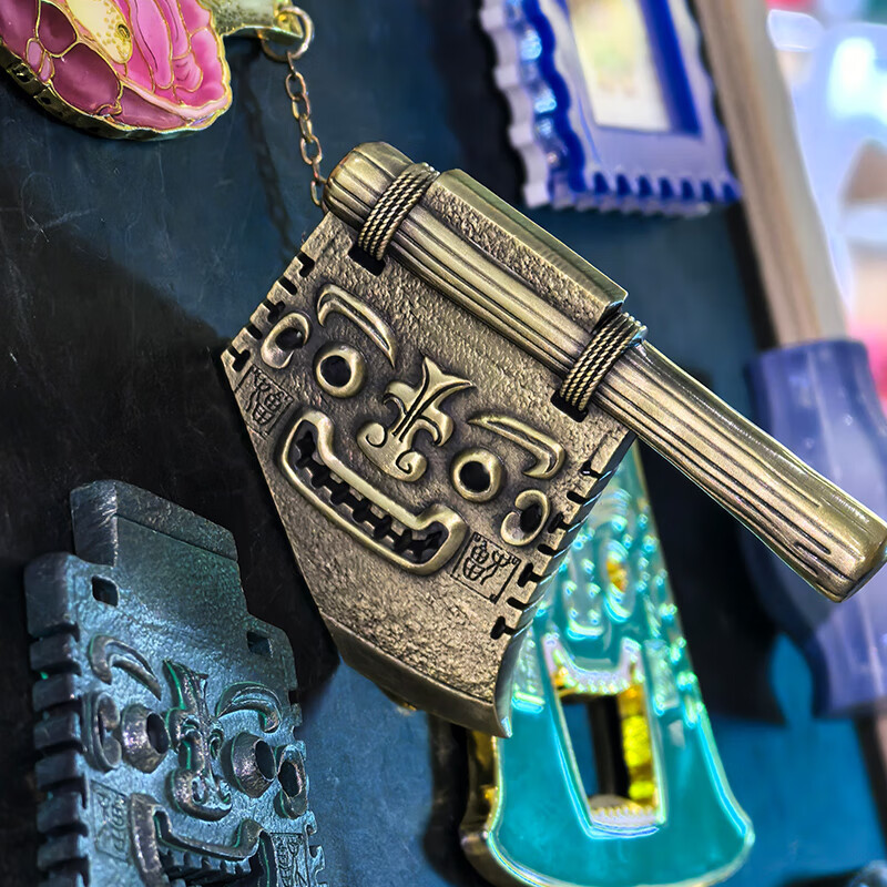 好客山东好客山东山东博物馆亚丑钺斧头文创冰箱贴旅游周边纪念品