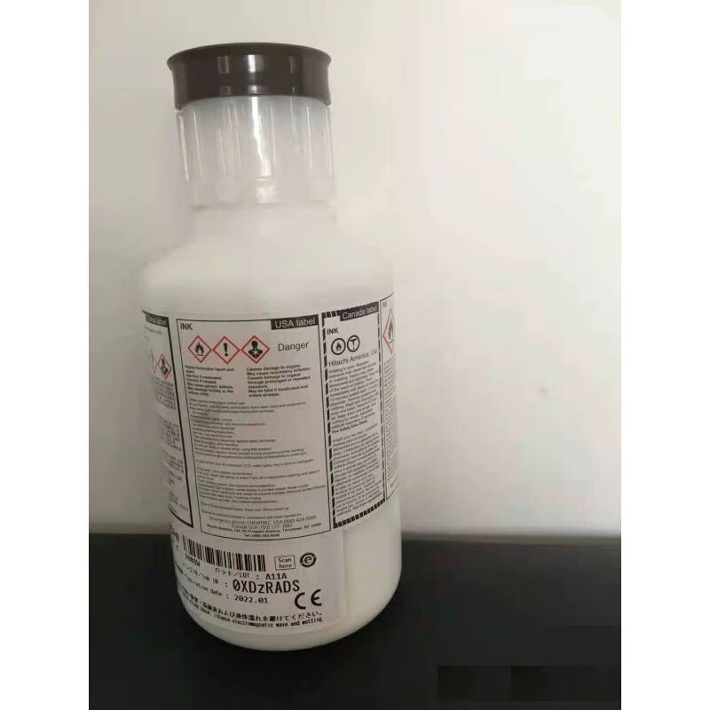 日立hitachi喷码机pxr白色油墨jp-w89墨水400ml 1089w 白色 400ml