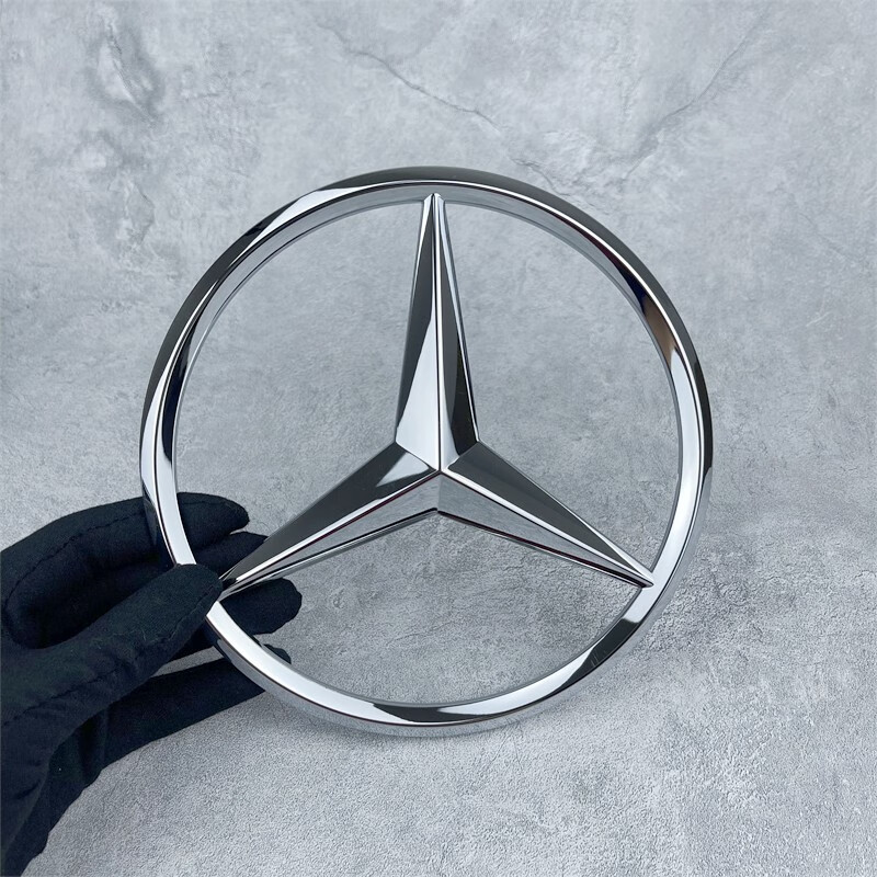 guen奔驰a级c级e级 glc级glk级gla级中网标志车标 奔驰中网大标前标