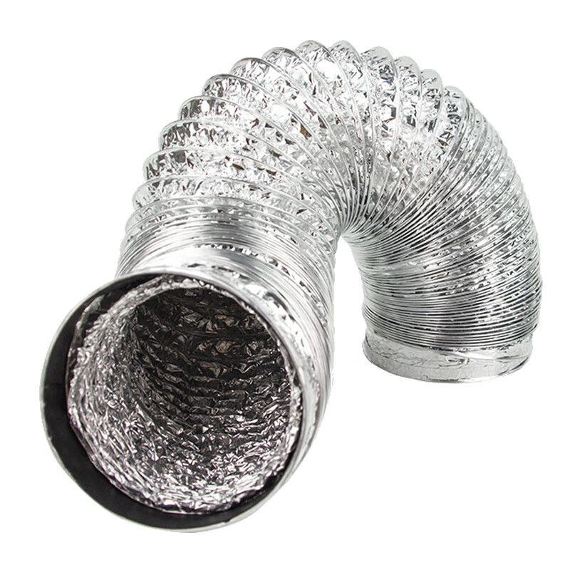 铝箔排气管卫生间换气扇配件浴霸通风管100伸缩锡纸软管排风管80 80mm