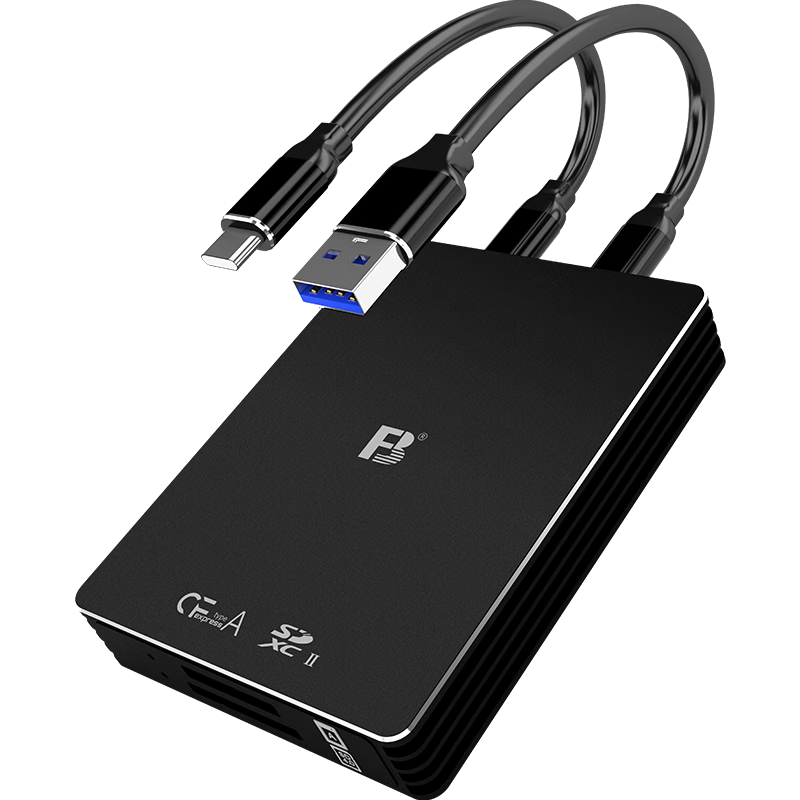 FB沣标 cfa读卡器 A7M4 A7S3 FX3相机CFexpress A卡高速cfe读卡器 【CFeA+SD二合一】CFeTA-SD4