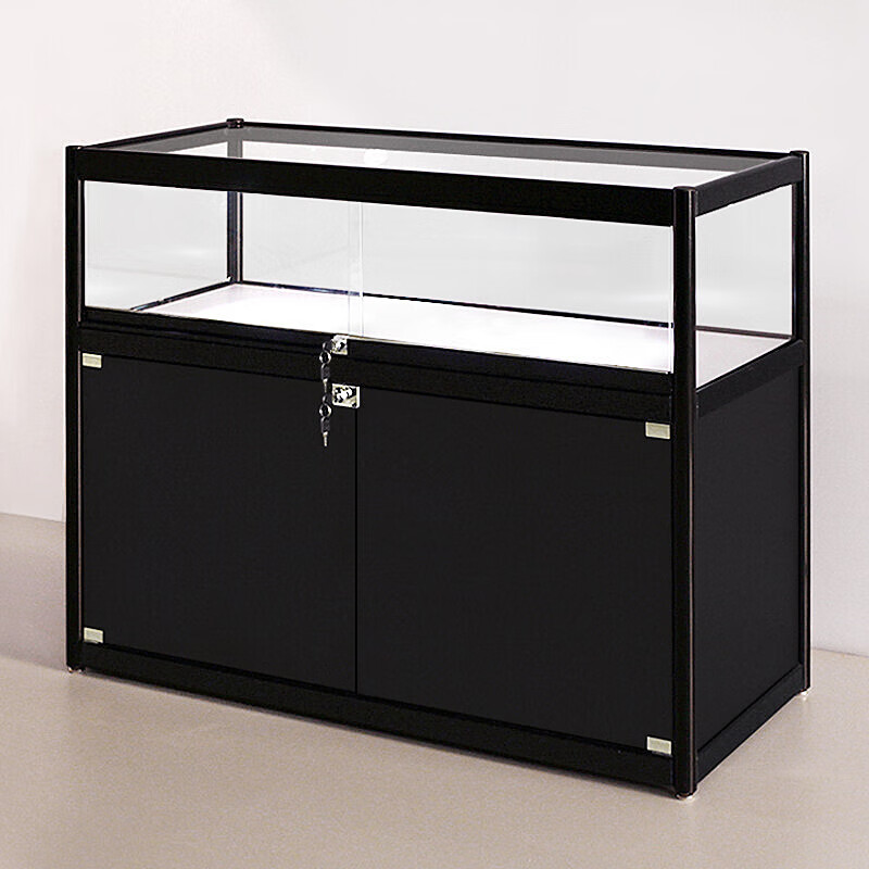 欣雪矮柜玻璃柜台首饰品柜精品展柜陈列柜手机样品展示柜珠宝柜子商用