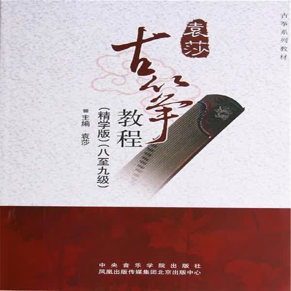 袁莎古筝教程8-9级巧学版古筝八-九级版古筝基础入门教程民族 如图