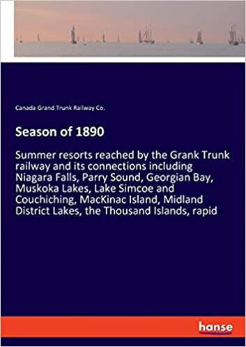 预订season of 1890: summer resorts reached by the gr