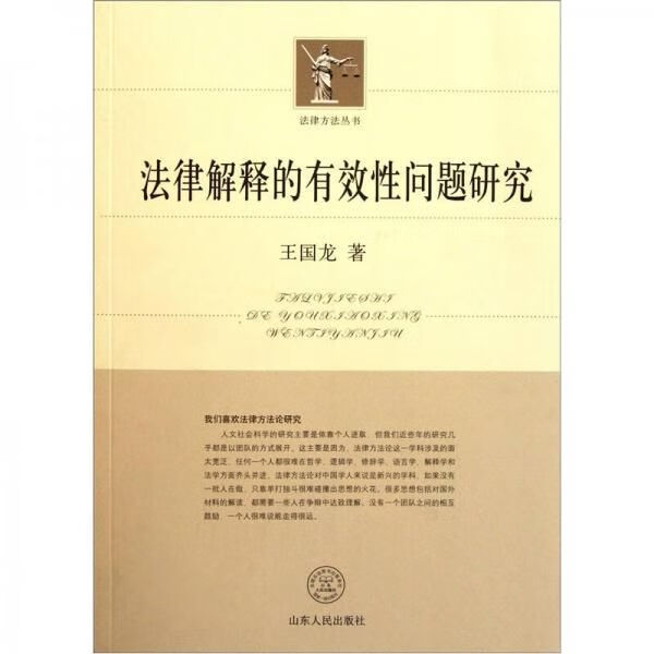 法律解释的有效性问题研究