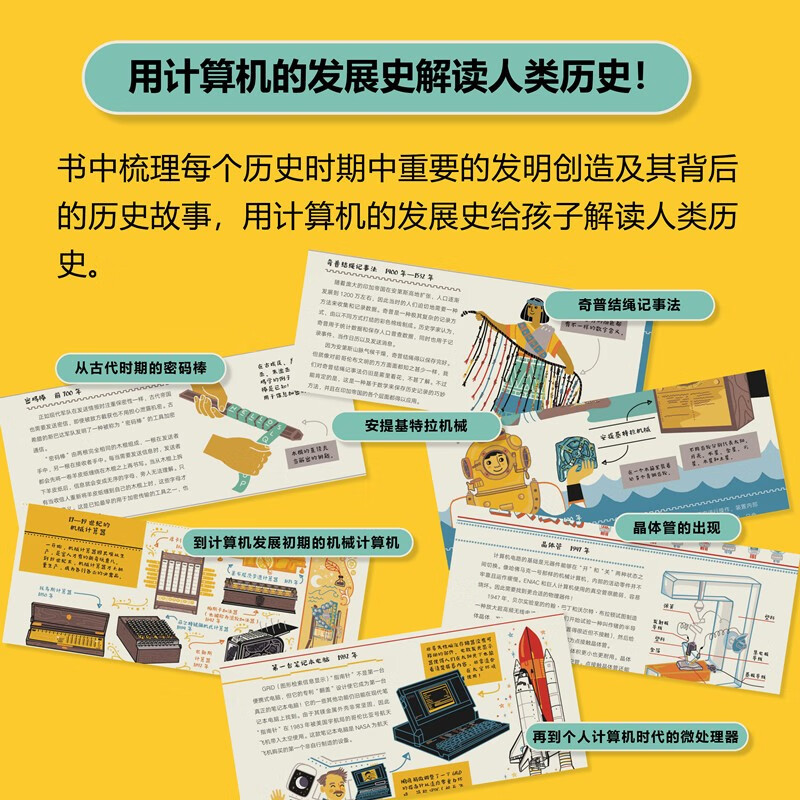 计算机简史：改变世界的人、发明和科学技术详情图