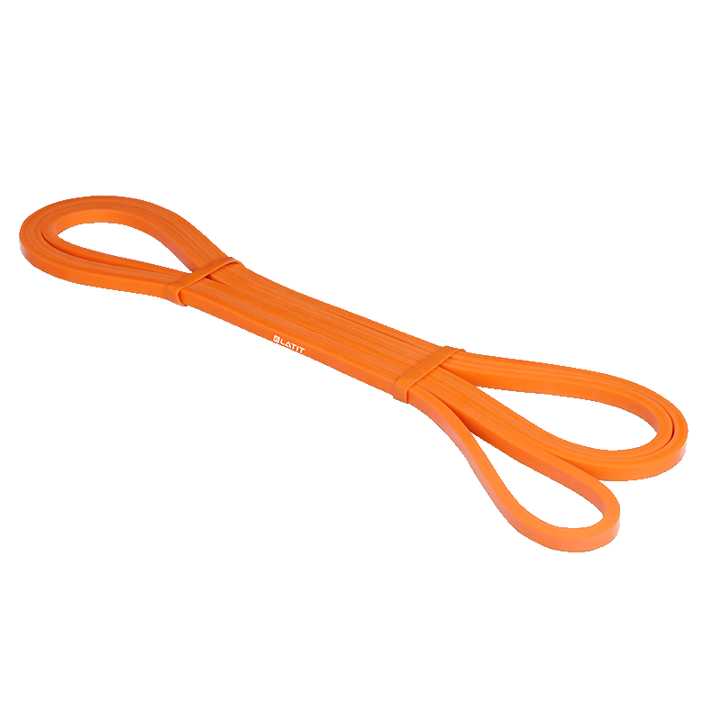 京东京造 LATIT系列 阻力带瑜伽弹力带男女健身拉力器拉力绳引体向上辅助弹力圈伸展带 橙色阻力值10-20磅