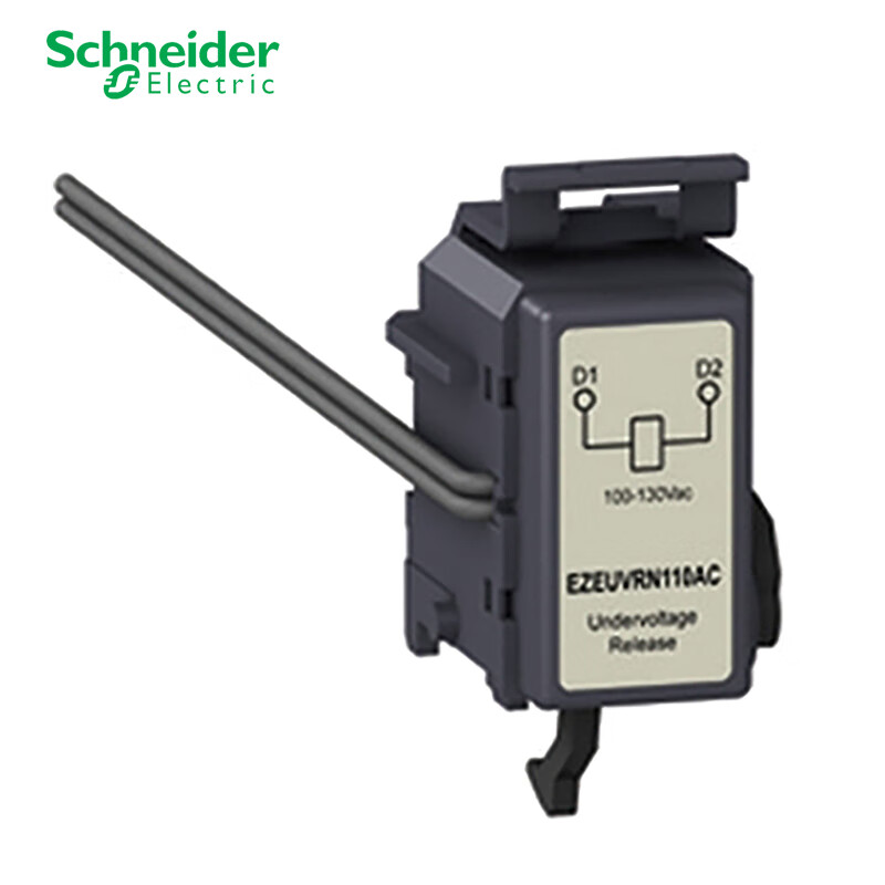 施耐德电气 ezd 欠压脱扣器 失压线圈 uvr 380vac 68mm 厚度产品 ezd