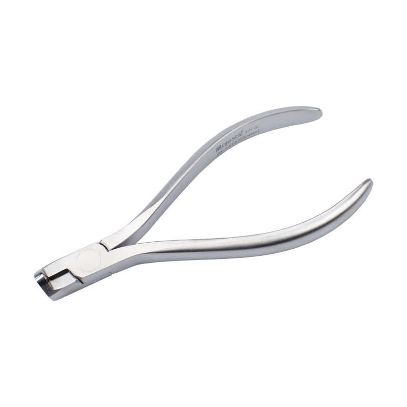 馬杰斯特（Majestic Instruments）牙科工具正畸鉗細(xì)絲弓絲末端切斷平切鉗子口腔器械進(jìn)口牙醫(yī)技工鉗 正畸 末端切斷鉗 長柄 DE-1420A