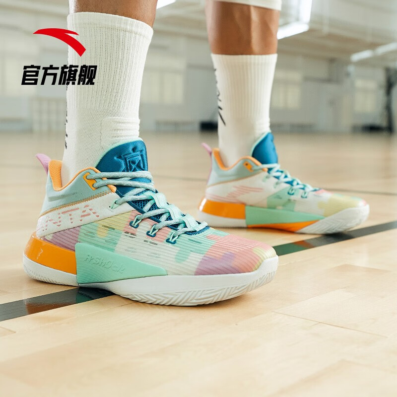 安踏要疯4进击2汤普森篮球鞋男2020冬季新品男士运动鞋a-shock实战