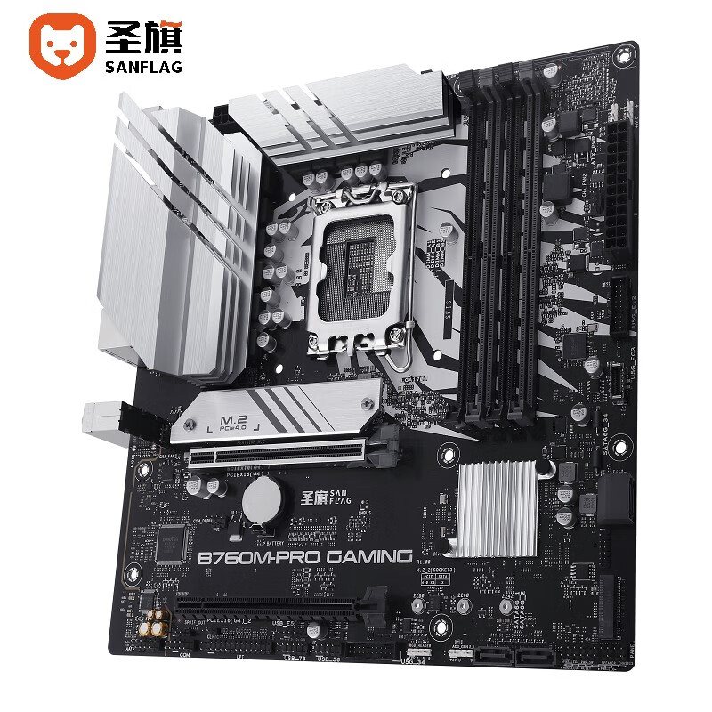 圣旗B760M-PRO GAMING 主板 华硕旗下品牌