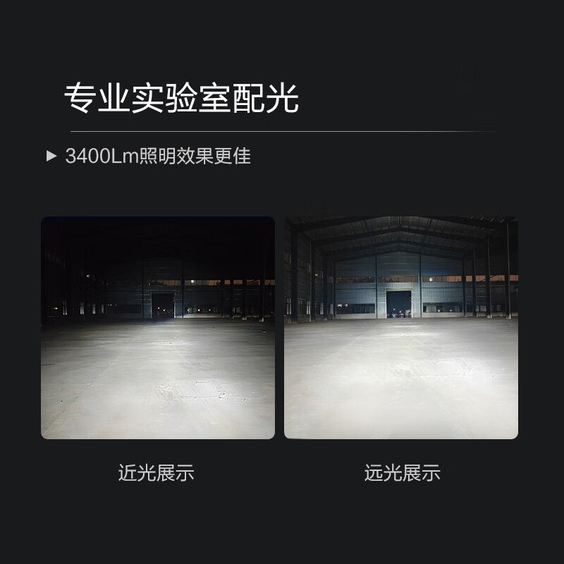 途虎王牌高亮升级M3 led汽车大灯灯泡专车专用改装车灯远近光 包安装 【1对装：适配98%主流车型】