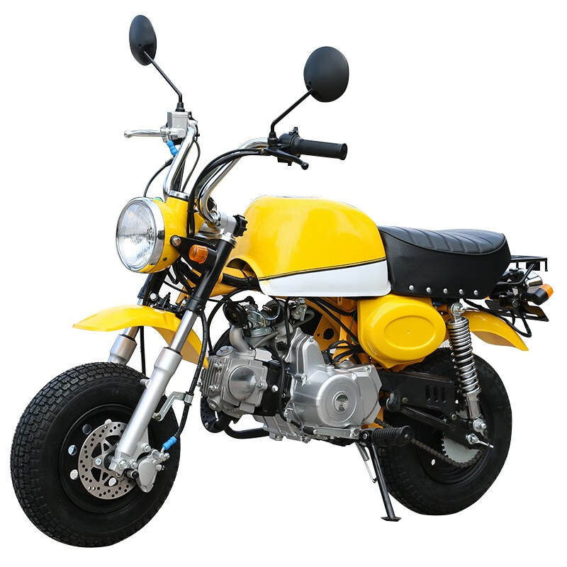 追迹迷你摩托车复古小越野成人单缸四冲程汽油小型跑车沙滩车小摩托车