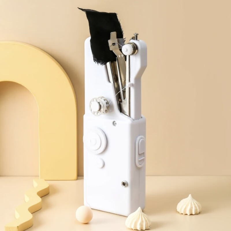 阿马福云微型锁边机缝纫机家用小型迷你电动手持微型便携式手动裁缝