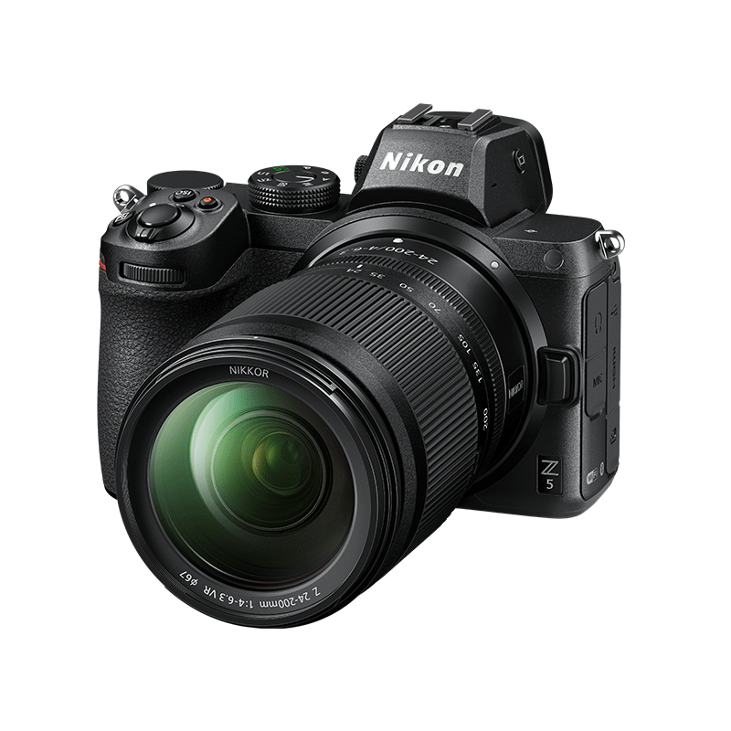 尼康（Nikon）Z 5全画幅微单相机 数码相机 微单套机 （ Z 24-200mm f/4-6.3 VR 微单镜头）Vlog相机 14599元